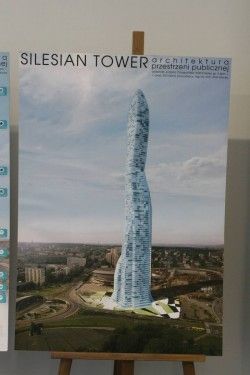Silesia Towers - Projekty Studentów WST na budynek przy Rondzie w Katowicach