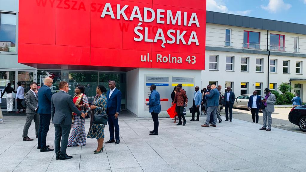Akademia Śląska gościła oficjalną delegację przedsiębiorców z Demokratycznej Republiki Konga