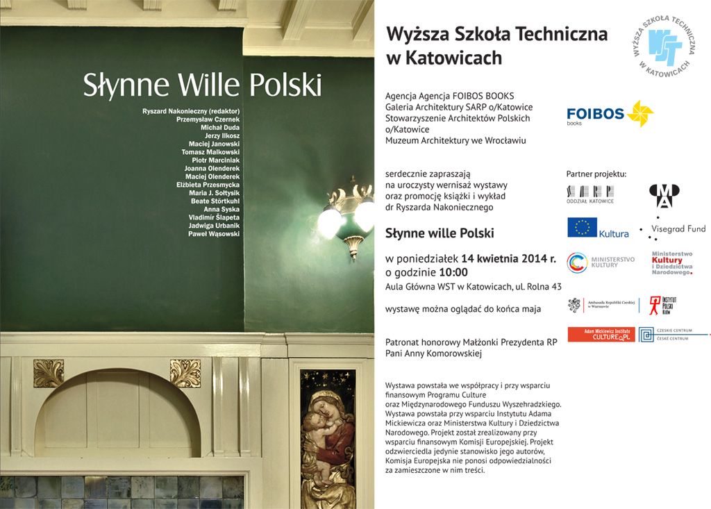 Wystawa - Słynne Wille Polski