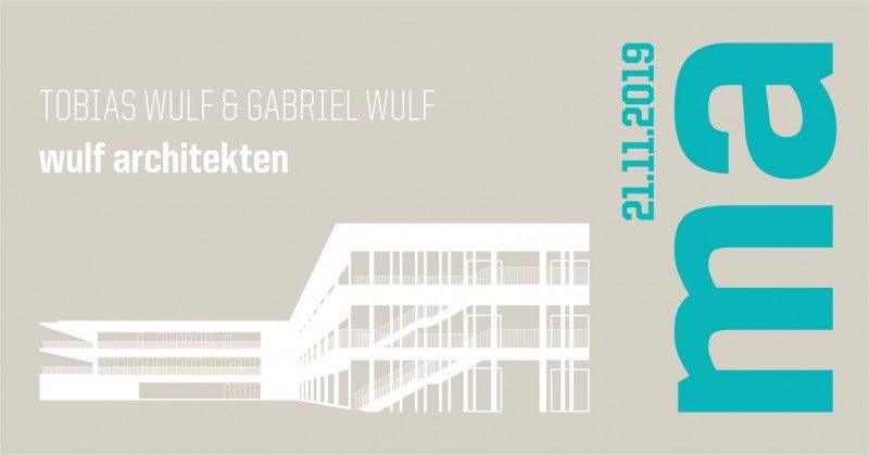 Wykład Mistrzowie Architektury: Tobias Wulf & Gabriel Wulf